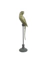 Deko-Figur DKD Home Decor Gold Harz Papagei Tropical (21 x 18 x 79 cm) | Tienda24 Tienda24.eu