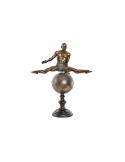 Figurine Décorative DKD Home Decor Doré Résine Gymnaste Moderne (36 x 19 x 46 cm) | Tienda24 Tienda24.eu