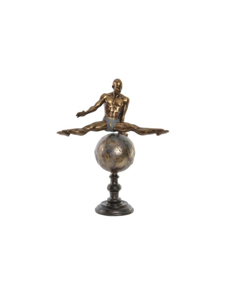 Figurine Décorative DKD Home Decor Doré Résine Gymnaste Moderne (36 x 19 x 46 cm) | Tienda24 Tienda24.eu