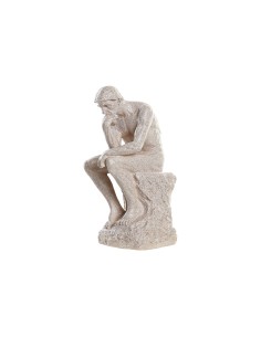 Deko-Figur DKD Home Decor Rosa Yoga Scandi 16 x 6 x 13 cm | Tienda24 Tienda24.eu