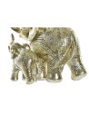 Statua Decorativa DKD Home Decor Dorato Elefante Coloniale 17 x 11 x 15 cm da DKD Home Decor, Soprammobili - Ref: S3030081, P...