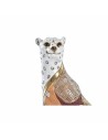 Figura Decorativa DKD Home Decor 15 x 8 x 25 cm Laranja Branco Leopardo Colonial | Tienda24 Tienda24.eu