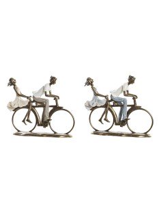 Deko-Figur Home ESPRIT Bunt Hund 14 x 9 x 19,5 cm | Tienda24 Tienda24.eu