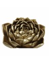 Statua Decorativa DKD Home Decor Dorato Fiore 18 x 18,5 x 7,2 cm da DKD Home Decor, Soprammobili - Ref: S3030142, Precio: 16,...