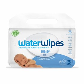 Sachets Lingettes Nettoyantes Stériles (Pack) WaterWipes (180 Unités) de WaterWipes, Lingettes nettoyantes - Réf : S05109896,...