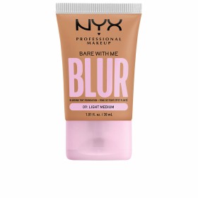 Base de Maquillaje Fluida NYX Bare With Me Blur Nº 09-light medium 30 ml de NYX, Bases - Ref: S05109968, Precio: 12,10 €, Des...