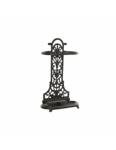 Umbrella stand Caison Filigree Black Metal 50 x 20 cm | Tienda24 Tienda24.eu