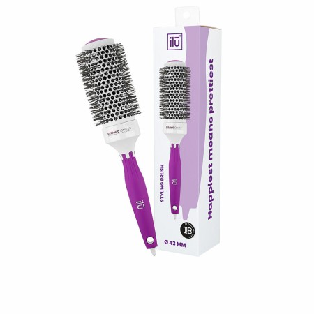 Brosse à coiffer Ilū Céramique Violet Ø 43 mm | Tienda24 - Global Online Shop Tienda24.eu