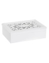 Lámpara de mesa DKD Home Decor Mosaico Porcelana Dorado