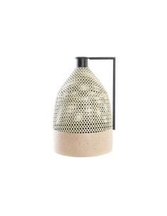 Jarrón Alexandra House Living Champagne Aluminio 34 x 48 x 13 cm | Tienda24 Tienda24.eu