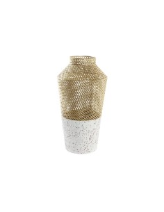 Vase DKD Home Decor Doré Métal Arabe (20 x 20 x 63 cm) | Tienda24 Tienda24.eu