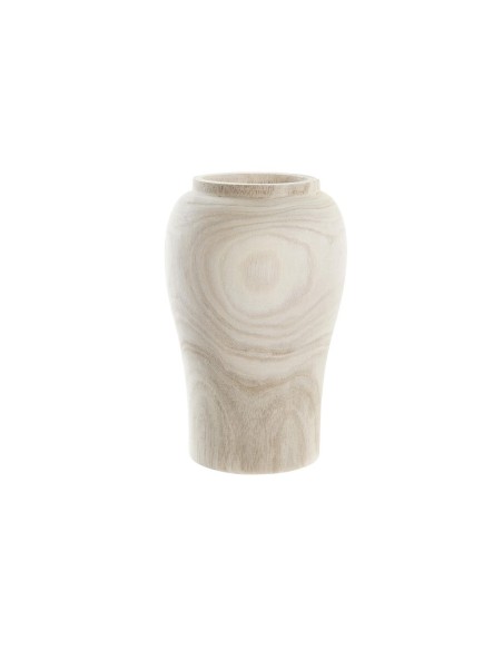 Vase DKD Home Decor Marron Naturel 15 x 15 x 24 cm | Tienda24 Tienda24.eu