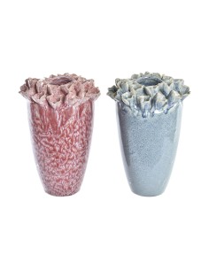 Vase Alexandra House Living Ecru aus Keramik 16 x 16 x 46 cm | Tienda24 Tienda24.eu