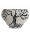 Vase DKD Home Decor Tree Crystal Black Beige Terracotta (30 x 15 x 33,5 cm) | Tienda24 Tienda24.eu