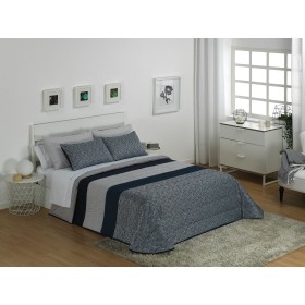 Bedspread (quilt) Alexandra House Living Estelia Blue 235 x 270 cm by Alexandra House Living, Blankets and bedcovers - Ref: D...