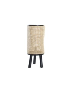 Lampada da tavolo DKD Home Decor Naturale Nero 220 V 50 W (25 x 25 x 59 cm) da DKD Home Decor, Lampade da tavolo e abat-jour ...