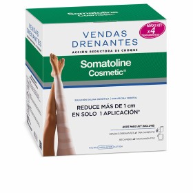 Bandages Somatoline 4 Pieces Draining by Somatoline, Firmers & Shapers - Ref: S05111501, Price: 57,69 €, Discount: %