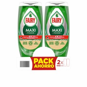 Geschirrspülmittel Fairy Maxi Poder 2 x 440 ml von Fairy, Flüssigwaschmittel - Ref: S05111521, Preis: 8,12 €, Rabatt: %