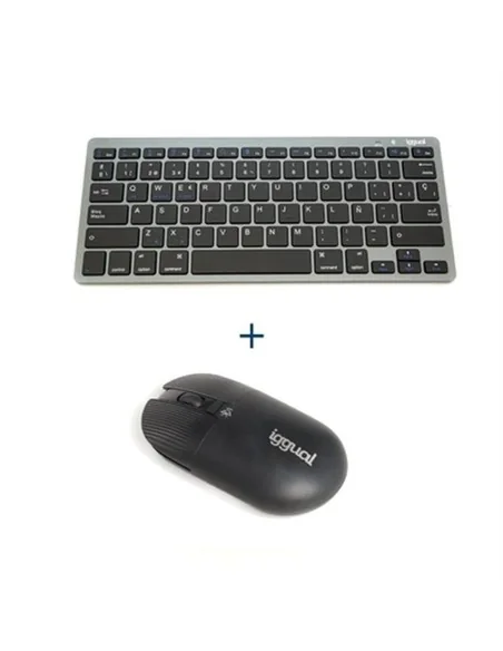 Teclado y Ratón iggual IGG316917+IGG318034 | Tienda24 Tienda24.eu