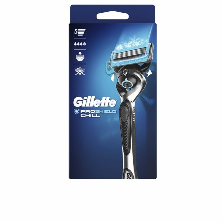 Shaving Razor Gillette Fusion Proshield Chill by Gillette, Men - Ref: S05112540, Price: 15,98 €, Discount: %