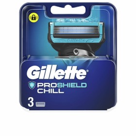 Ersatz-Rasierklingen Gillette Fusion Proshield Chill 3 Stücke von Gillette, Herren - Ref: S05112541, Preis: 16,30 €, Rabatt: %