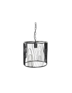 Lampadario DKD Home Decor Nero 220 V 50 W (30 x 30 x 28 cm) da DKD Home Decor, Plafoniere - Ref: S3031495, Precio: 53,23 €, D...