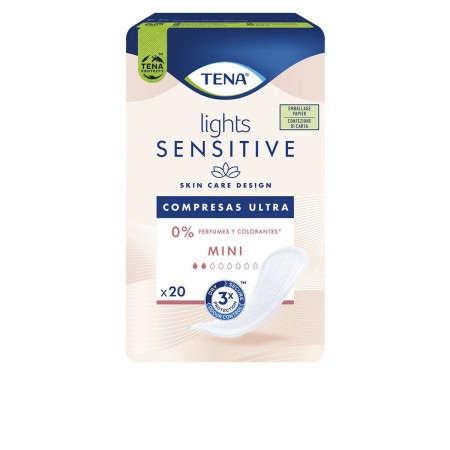 Compresses Normales Tena Lights Sensitive Mini 20 Unités de Tena, Protège-slips - Réf : S05112711, Prix : 5,93 €, Remise : %