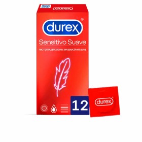 Preservativos Sensação Suave Durex 12 Unidades de Durex, Preservativos masculinos - Ref: S05113109, Preço: 9,19 €, Desconto: %