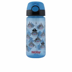 Training Glass Nûby Taza Shark 540 ml Blue by Nûby, Sippy Cups - Ref: S05113141, Price: 12,92 €, Discount: %