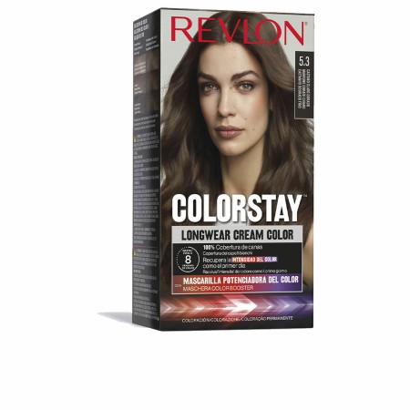 Dauerfärbung Revlon Colorstay Nº 5.3 Kastanie hell von Revlon, Farben - Ref: S05113176, Preis: 10,59 €, Rabatt: %