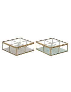 Box-Schmuckkästchen DKD Home Decor Perlmutt Moderne (36 x 20 x 13 cm) | Tienda24 Tienda24.eu