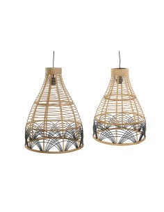 Lampadario DKD Home Decor Bicolore 50 W 45 x 45 x 60 cm da DKD Home Decor, Plafoniere - Ref: S3031801, Precio: 92,34 €, Descu...