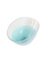 Centre de Table DKD Home Decor 27 x 20 x 15,5 cm Verre Bleu Transparent | Tienda24 Tienda24.eu