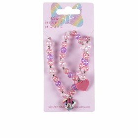 Kit de bijoux fantaisie Disney Bisuteria Disney Lote Rose Minnie Mouse 2 Pièces (2 Pièces) de Disney, Bijoux - Réf : S0511373...