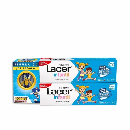 Pasta de Dientes Lacer Infantil 75 ml Fresa 2 Unidades de Lacer, Cuidado dental - Ref: S05113996, Precio: 11,41 €, Descuento: %