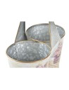 Plantador DKD Home Decor Cor de Rosa Metal Shabby Chic 24 x 12 x 23 cm | Tienda24 Tienda24.eu