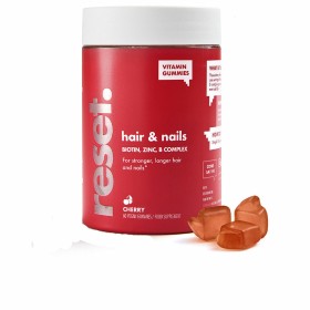 Complemento Alimentar Reset Hair & Nails Gomas 60 Unidades de Reset, Combinação de multivitaminas e minerais - Ref: S05114050...