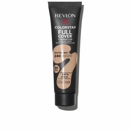 Crème Make-up Base Revlon ColorStay Full Cover Nº 240 Medium Beige 30 ml by Revlon, Foundations - Ref: S05114103, Price: 9,39...