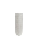 Vaso DKD Home Decor 20 x 12 x 58 cm Branco Resina Moderno | Tienda24 Tienda24.eu