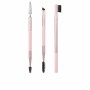 Conjunto de Pincéis de Maquilhagem Real Techniques Brow Styling Cor de Rosa 3 Peças de Real Techniques, Pincéis - Ref: S05114...