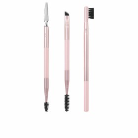 Conjunto de Pincéis de Maquilhagem Real Techniques Brow Styling Cor de Rosa 3 Peças de Real Techniques, Pincéis - Ref: S05114...