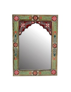 Miroir mural Home ESPRIT Blanc Métal Romantique 60 x 13 x 52 cm | Tienda24 Tienda24.eu