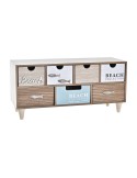 Jewelry box DKD Home Decor 40 x 16 x 19 cm Wood Brown Turquoise | Tienda24 Tienda24.eu