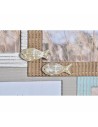 Cornice Portafoto DKD Home Decor Beach 46,5 x 2 x 44,5 cm Legno Marinaio da DKD Home Decor, Cornici da parete e da tavolo - R...