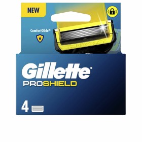 Lame de Rasage Gillette Proshield (4 Unités) de Gillette, Homme - Réf : S05115348, Prix : 20,86 €, Remise : %