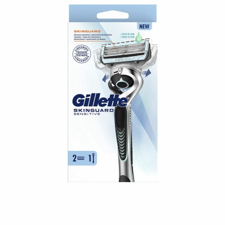 Manual shaving razor Gillette Skinguard Sensitive by Gillette, Men - Ref: S05115350, Price: 15,35 €, Discount: %