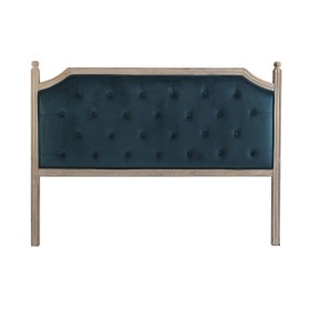 Headboard DKD Home Decor Turquoise Natural Rubber wood 160 x 6