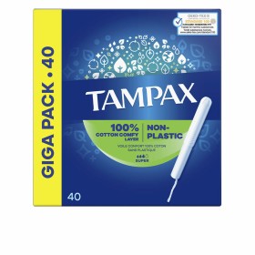 Super Tampons Tampax 40 Units by Tampax, Tampons - Ref: S05115693, Price: 8,21 €, Discount: %