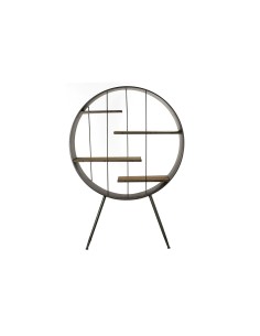 Butaca DKD Home Decor Metal Poliéster Azul cielo Esponja Madera