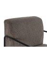 Sillón DKD Home Decor Negro Marrón Poliéster Hierro (64 x 74 x 79 cm) | Tienda24 Tienda24.eu